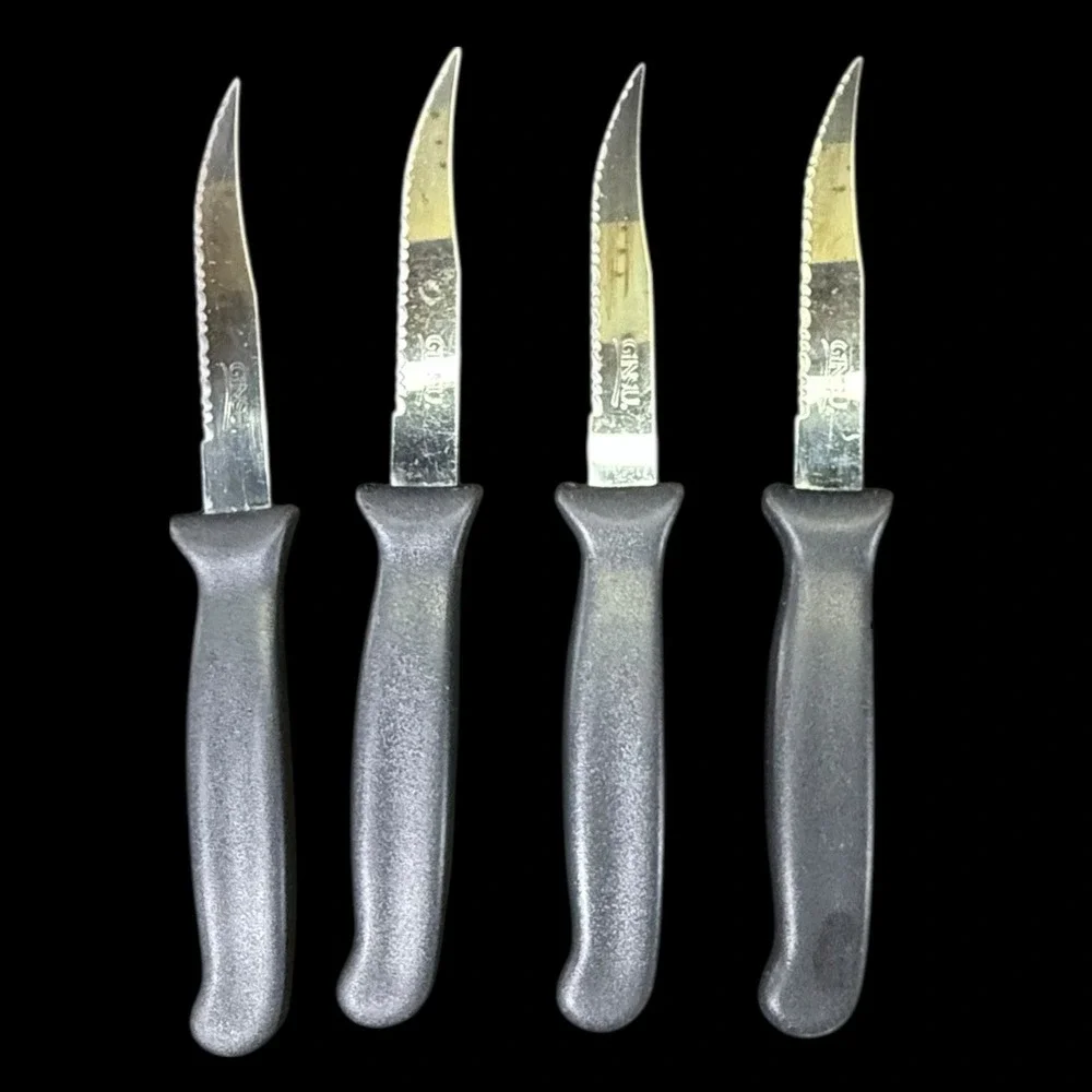 Ginsu‎ Serrated Steak Kitchen Knives Set Of 4